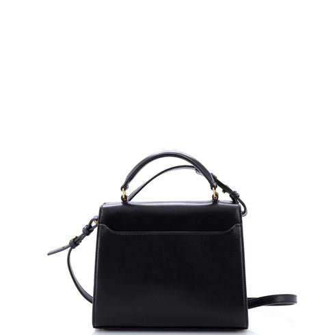 Cassandra Top Handle Bag Leather Mini