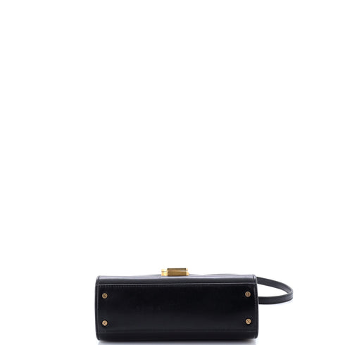 Cassandra Top Handle Bag Leather Mini