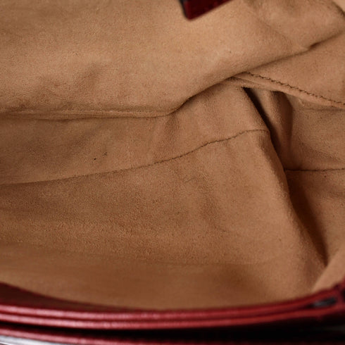 Horsebit 1955 Shoulder Bag GG Coated Canvas with Leather Small