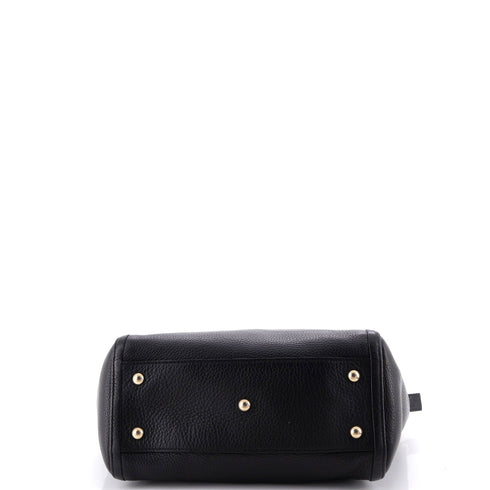 Soho Convertible Top Handle Bag Leather Small