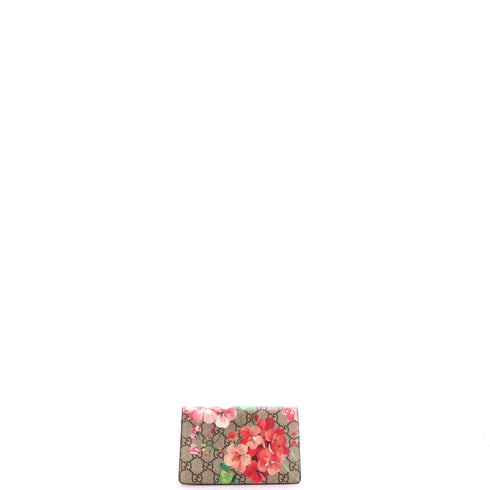 Dionysus Bag Blooms Print GG Coated Canvas Super Mini