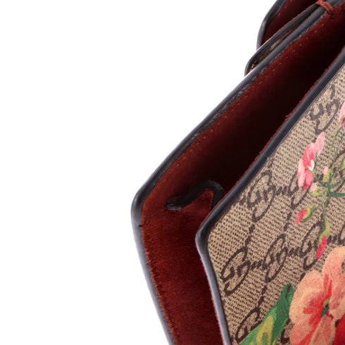 Dionysus Bag Blooms Print GG Coated Canvas Super Mini