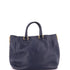 Side Zip Shopper Tote Vitello Daino Large