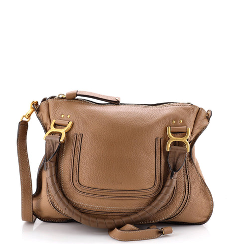 Marcie Satchel Leather Medium