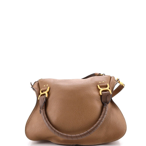 Marcie Satchel Leather Medium