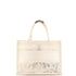 Book Tote Embroidered Lace Medium