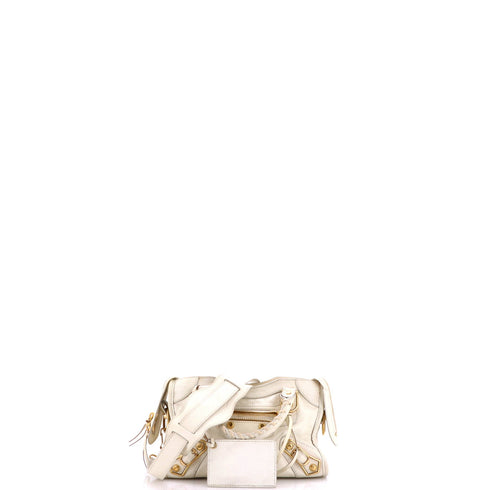 City Classic Metallic Edge Bag Leather Mini