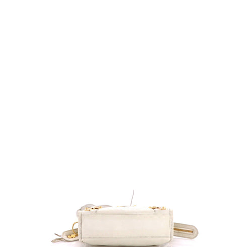 City Classic Metallic Edge Bag Leather Mini