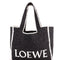 Paula's Ibiza Logo Tote Raffia Large