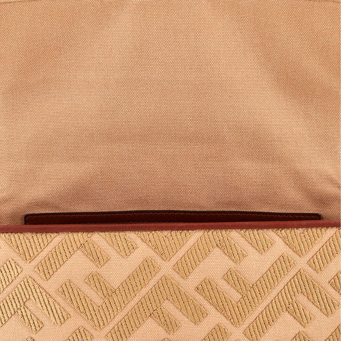 Baguette NM Bag Zucca Embroidered Canvas Medium