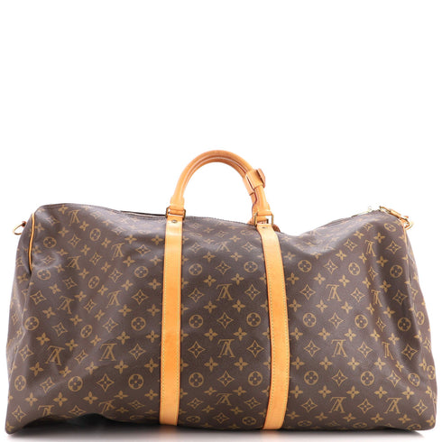 Keepall Bandouliere Bag Monogram Canvas 60