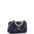 19 Wallet on Chain Quilted Denim
