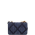 19 Wallet on Chain Quilted Denim