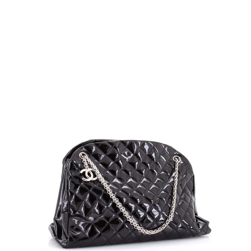 Just Mademoiselle Bag Quilted Patent Large