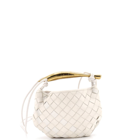 Sardine Top Handle Bag Intrecciato Nappa Mini