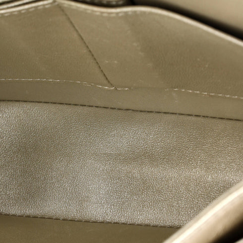 Classic Double Flap Bag Quilted Metallic Calfskin Medium