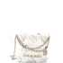 22 Chain Hobo CC Eyelet Embroidered Calfskin Mini