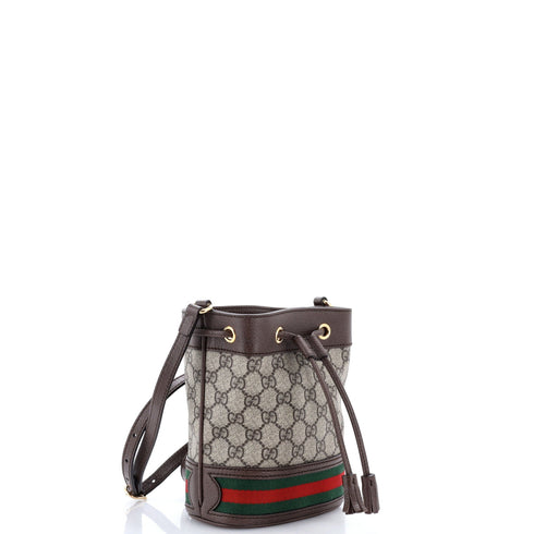 Ophidia Bucket Bag GG Coated Canvas Mini