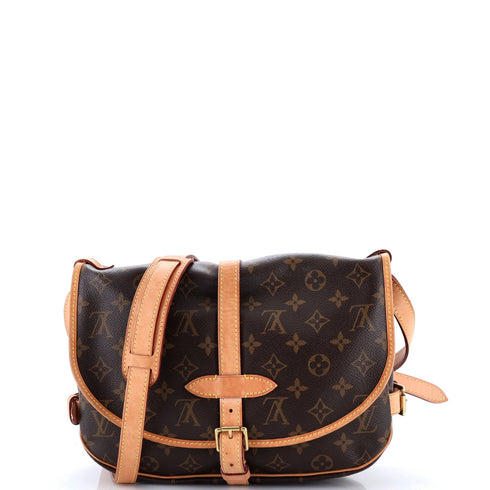 Saumur Handbag Monogram Canvas 30