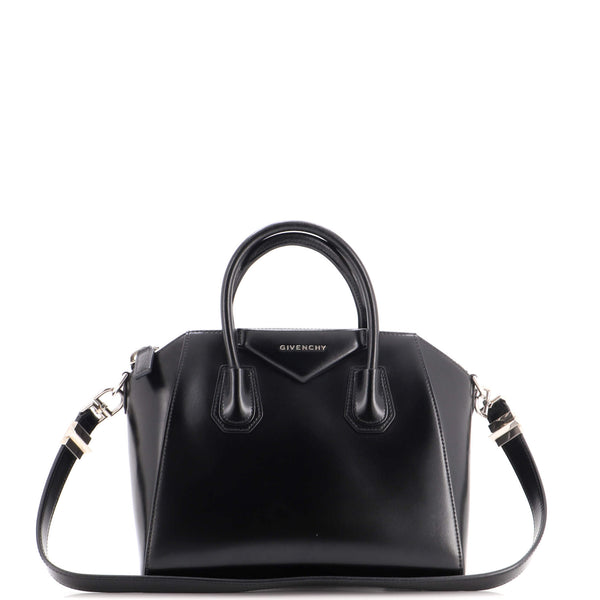 Antigona Bag Glazed Leather Small