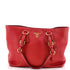 Belted Buckle Open Tote Vitello Phenix Medium