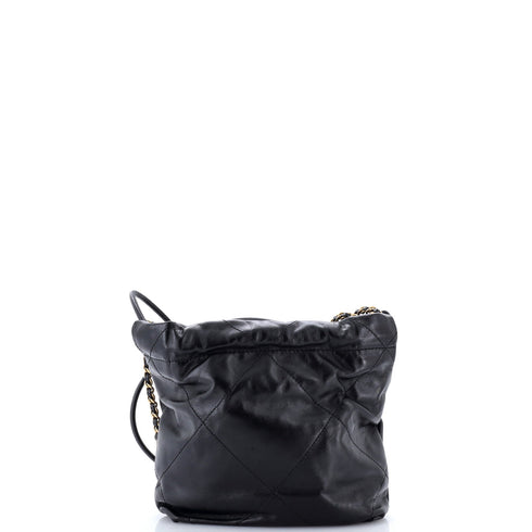 22 Chain Hobo Quilted Calfskin Mini