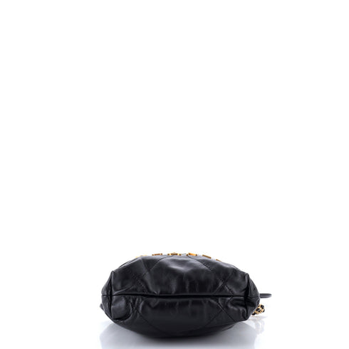 22 Chain Hobo Quilted Calfskin Mini