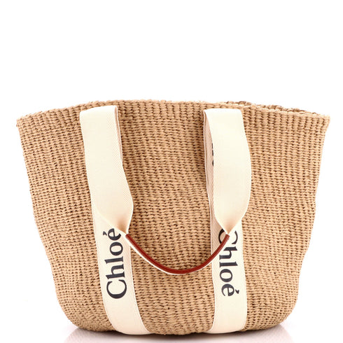 x Mifuko Woody Tote Raffia Large