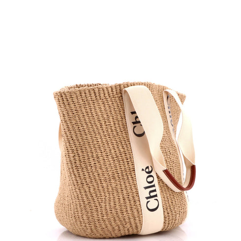 x Mifuko Woody Tote Raffia Large