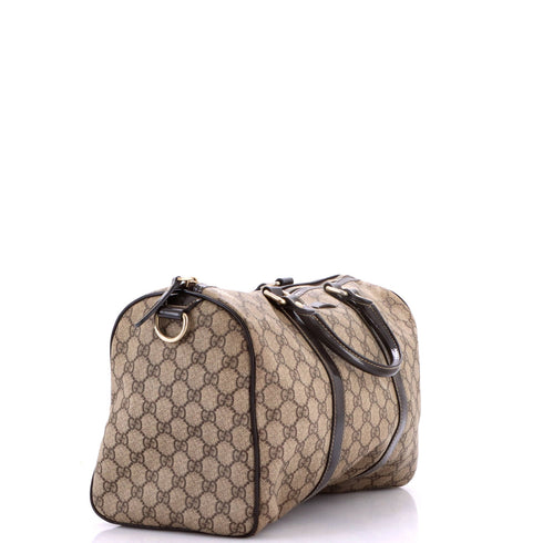 Joy Boston Bag GG Coated Canvas Medium