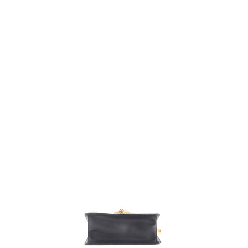 Broche Bamboo Top Handle Bag GG Coated Canvas and Leather Mini