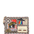 Courrier Pouch GG Coated Canvas with Applique