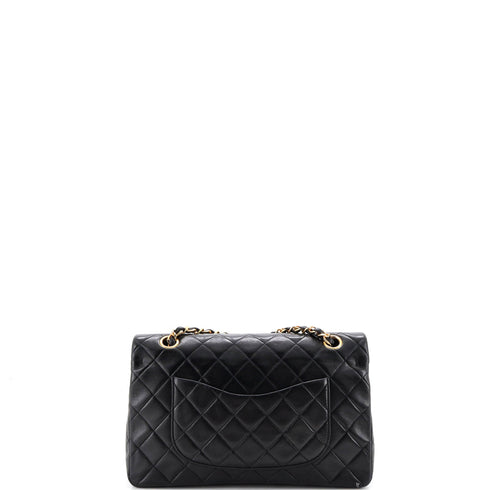 Vintage Classic Double Flap Bag Quilted Lambskin Medium