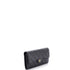 CC Gusset Classic Flap Wallet Quilted Caviar Long