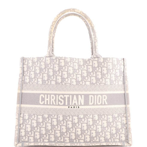 Book Tote Oblique Canvas Medium