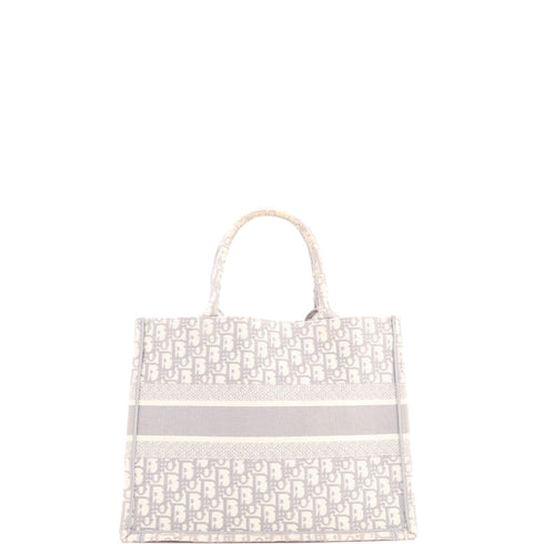 Book Tote Oblique Canvas Medium