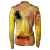 Women's Jason Wu Collection Watercolor Tie Sweater in Yellow Cashmere