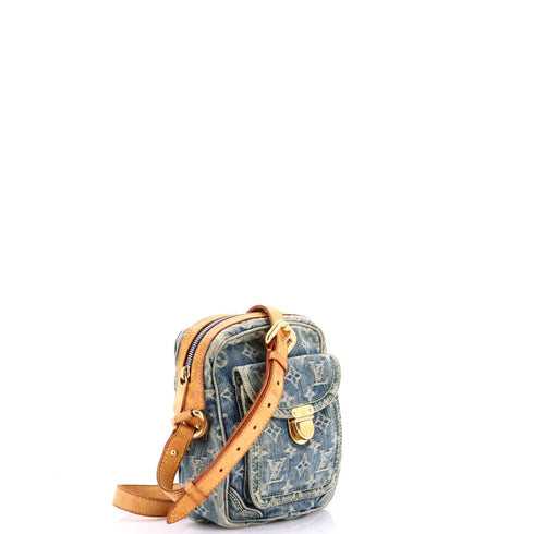 Camera Bag Monogram Denim