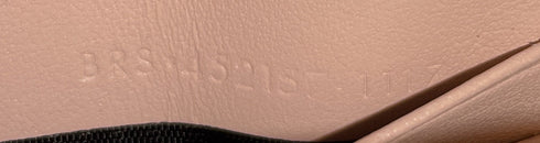 Sunset Chain Wallet Crocodile Embossed Leather
