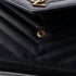 Classic Monogram Wallet on Chain Matelasse Chevron Leather Small