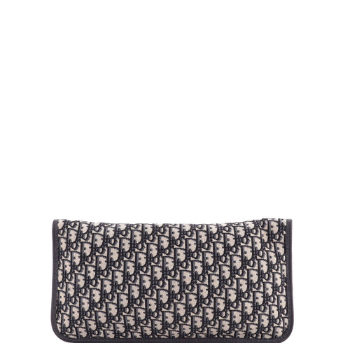Fold Over Clutch Oblique Canvas
