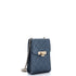 Golden Class Phone Holder Crossbody Bag Quilted Caviar