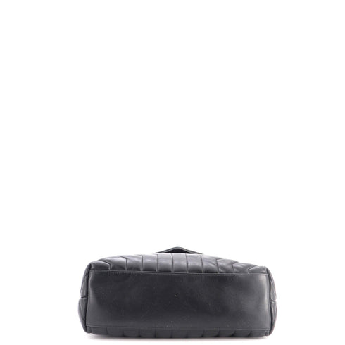 Loulou Shoulder Bag Matelasse Chevron Leather Medium