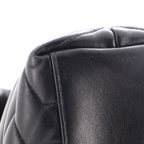 Loulou Shoulder Bag Matelasse Chevron Leather Medium