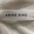 Women's Anine Bing V-neck T-shirt in White Silk