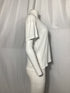 Women's Anine Bing V-neck T-shirt in White Silk