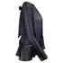 Women's Zimmermann Mesh Striped Blouse in Navy Blue Polyester