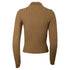 Women's Anine Bing Joslyn Rib Knit Cardigan in Brown Rayon