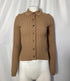 Women's Anine Bing Joslyn Rib Knit Cardigan in Brown Rayon
