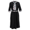 Women's Erdem Gilliam Floral-print Dress In Black Viscose